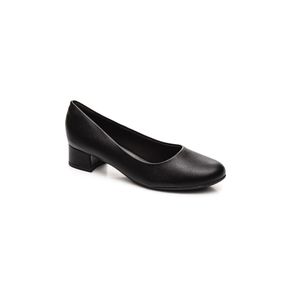 Sapato Piccadilly Conforto Feminino Salto Baixo 140110new Preto