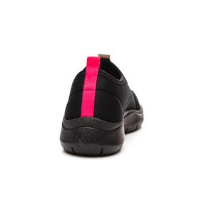 Tênis Novopé Sem Cadarço Infantil Menina  Comfy 80001290 Preto