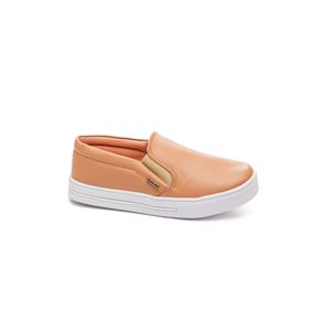 Tênis Sophia Almeida Slip On Feminino Clean 6498 Nude