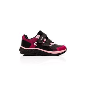 Tênis Via Vip Esportivo Juvenil Menino Velcro Vv9512b Preto