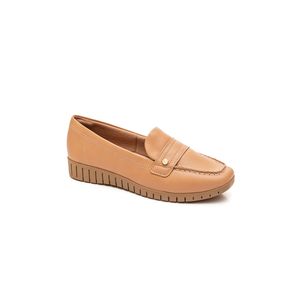 Sapato Campesi Mocassim Feminino Conforto L9164-08 Nude