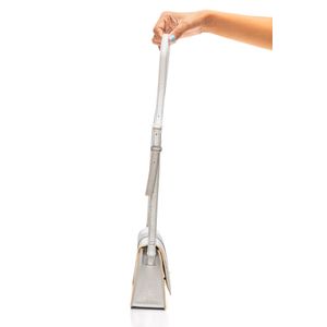 Bolsa Beira Rio Transversal Feminina Com Strass 80018.2 Prata