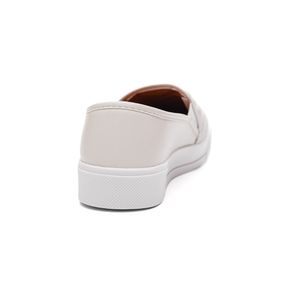 Tênis Yoá Slip On Feminino Matelassê L-Al488 Branco