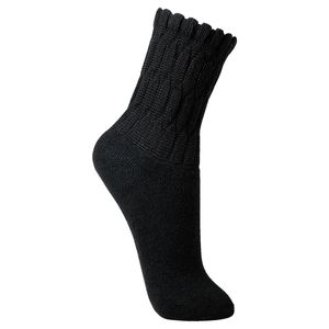 Meia Aeróbica Cano Alto Adulto Lupo 04810-003-9990 Preto
