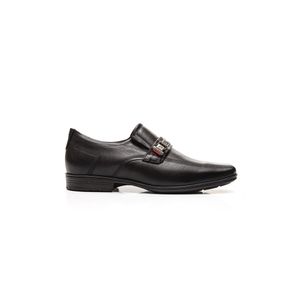 Sapato Social Pegada  Masculino Em Couro Social Levitech 122325-01 Preto