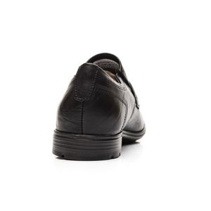 Sapato Social Pegada  Masculino Em Couro Social Levitech 122325-01 Preto