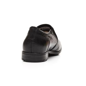 Sapato Social Pegada Masculino Presence Em Couro 122326-01 Preto