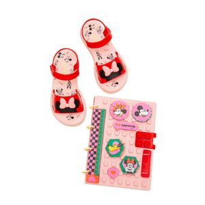 Sandália Disney School Grendene Kids Infantil 22997-Aw486 Vermelho