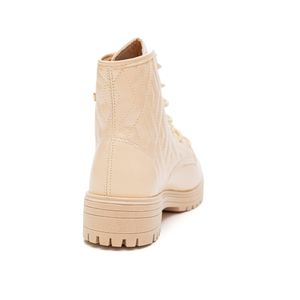Bota Mississipi Coturno Feminino Tratorado Q8471 Off-White