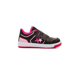 Tênis Via Vip Casual Juvenil Menina Velcro Vv3820 Pink