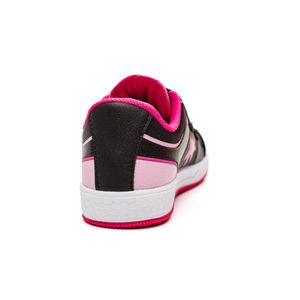 Tênis Via Vip Casual Juvenil Menina Velcro Vv3820 Pink