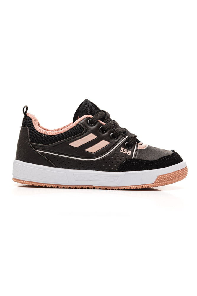 Tenis-Via-Vip-Casual-Juvenil-Menina-Vv3805-Preto