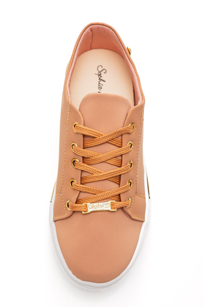 Tenis-Sophia-Almeida-Casual-Feminino-Detalhe-Dourado-6366mc-Nude