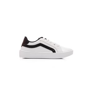 Tênis Izalu Casual Feminino Bicolor 18049iz Branco