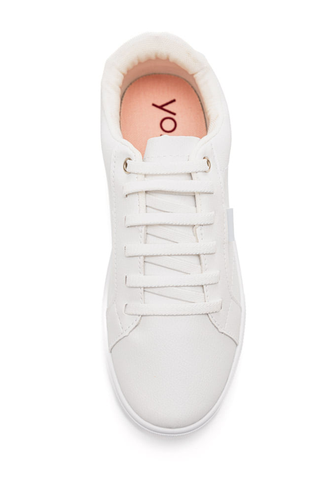 Tenis-Casual-Feminino-Adulto-Yoa-Yoamd53-0286-Branco