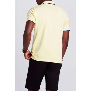 Camiseta Polo Docthos Masculina Lisa Algodão 640 119089 Amarelo
