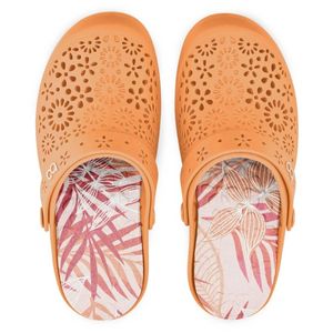 Sandália Boa Onda Babuche Feminina Clog 1317-158-03 Laranja