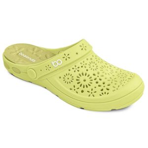 Sandália Boa Onda Babuche Feminina Clog 1317-123-24 Verde