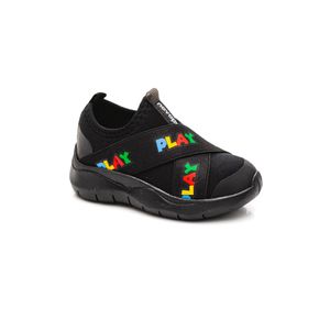 Tênis Novopé Infantil Menino Easy-On Play 80001068-594 Preto