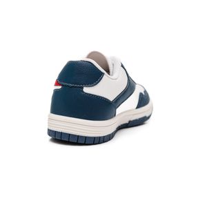 Tênis Billiboo Casual Juvenil Menino Napa Kr231m Branco