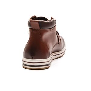 Bota Stay Cano Baixo Masculina Cadarço 954 Caramelo