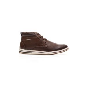 Bota Stay Cano Baixo Masculina Cadarço 954 Marrom