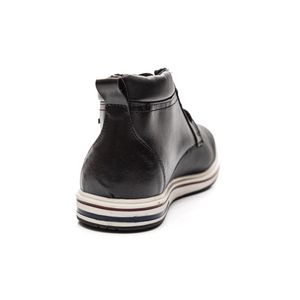 Bota Stay Cano Baixo Masculina Cadarço 954 Preto