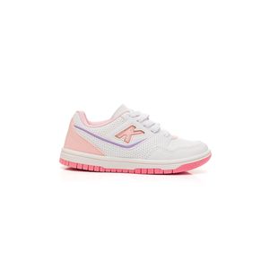 Tênis Billiboo Casual Infantil Menina Com Cadarço Kr232f Branco