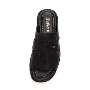 Chinelo Rubra Conforto  Masculino Couro 440 Preto