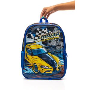 Mochila Luxcel Infantil Menino Força 4 (Is39051fa) Azul
