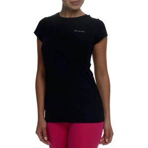 Camiseta Columbia  Proteção Solar (Fps) 50+ Feminina Neblina  320426 Preto