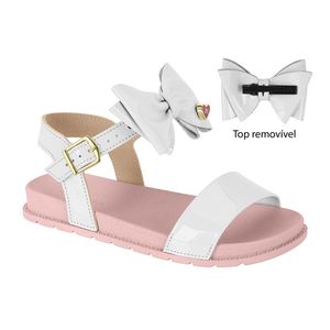 Sandalia Molekinha 2341.117.13488 Branco