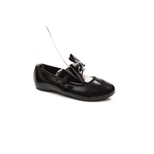 Sapatilha Molekinha Boneca Juvenil Menina Laço 2502 Preto