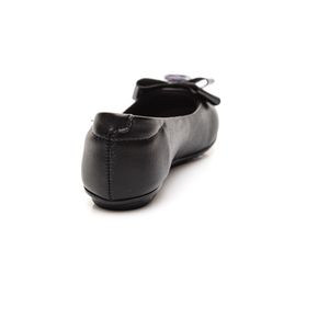 Sapatilha Molekinha Casual Infantil Menina Coração 2083 Preto