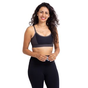 Top Actvitta 40000.4 Feminino Fast Dry Poliamida Cinza