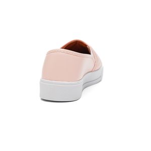Tênis Yoá Slip On Feminino Matelassê L-Al436 Rosa