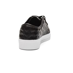 Tênis Yoá Casual Feminino Matelassê L-Al505 Preto