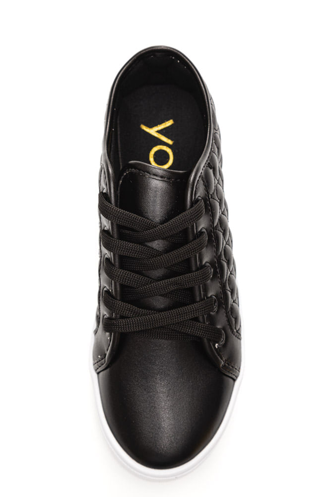 Tenis-Casual-Feminino-Adulto-Yoa-L-Al505-Preto