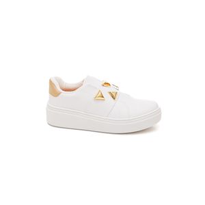 Tênis Vizzano Casual Feminino Metalizado 1339.329 Branco