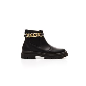 Bota Moleca Chelsea Feminina Corrente 5344.103 Preto