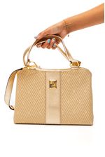 Bolsa-Vizzano-Alca-De-Mao-Feminina-Couro-Sintetico-10070.3-Ouro