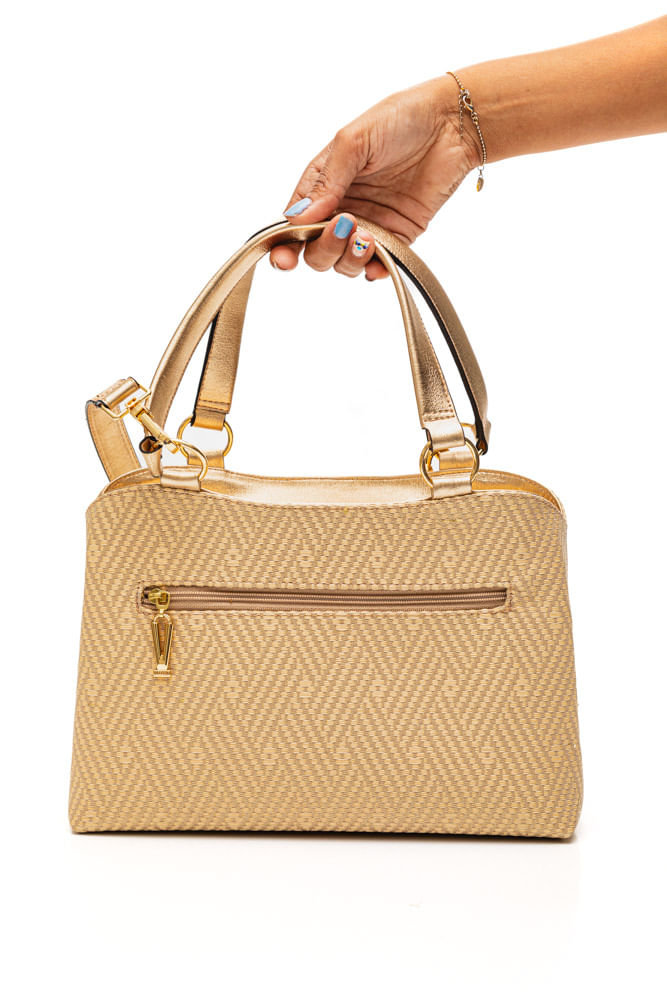 Bolsa-Vizzano-Alca-De-Mao-Feminina-Couro-Sintetico-10070.3-Ouro