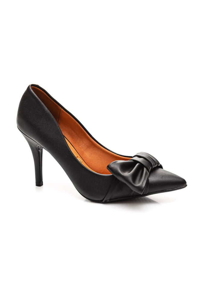 Sapato Vizzano Scarpin Feminino Napa 1184.1183 Preto