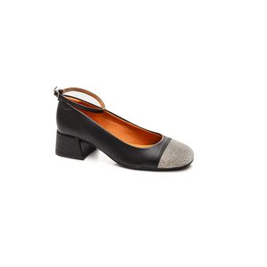 Sapato Vizzano Boneca Feminino Strass 1426.103 Preto