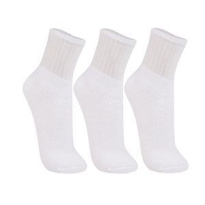 Meias Trifil Kit 3 Cano Médio Atoalhada T08721-001 Branco