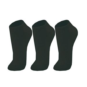 Kit Com 3 Meias Esportiva Invisível Trifil T07064-003 Preto