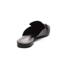 Sapatilha Yoa Mule Feminina Metalizado 2640 Preto