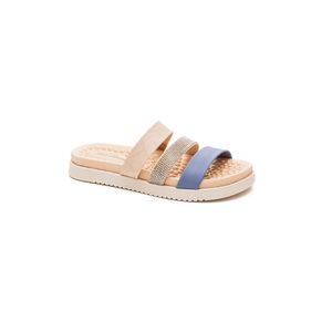 Chinelo Modare Ultra Conforto Feminino Tira Snake 7178.109 Off-White