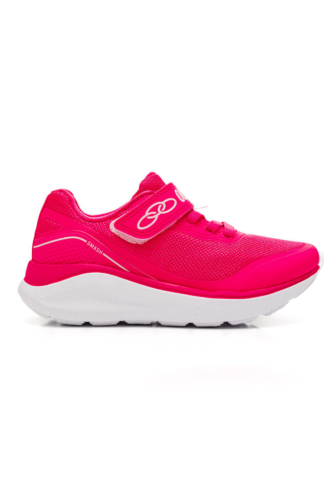 Tenis-Olympikus-Smash-Preto-Pink