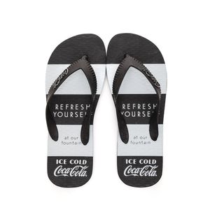 Chinelo De Dedo Coca-Cola Masculino Drink Cc3939 Preto